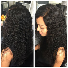Load image into Gallery viewer, Malaysian Deep Wave Wigs Lace Frontal With Baby Hair For Women Pre Plucked Remy Iwish Lace Front Human Hair Wigs