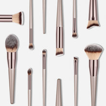 Load image into Gallery viewer, Luxury Champagne Makeup Brushes Set For Foundation Powder Blush Eyeshadow Concealer Lip Eye Make Up Brush Cosmetics Beauty Tools