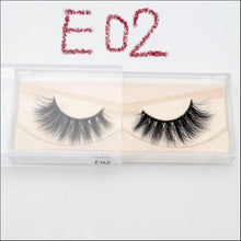 Load image into Gallery viewer, Visofree Eyelashes 3D Mink Lashes natural handmade  volume soft lashes long eyelash  extension real mink eyelash for makeup E01