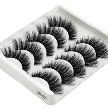 Load image into Gallery viewer, NEW 13 Styles 1/3/5/6 pair Mink Hair False Eyelashes Natural/Thick Long Eye Lashes Wispy Makeup Beauty Extension Tools Wimpers
