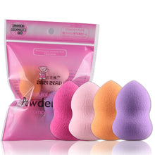 Load image into Gallery viewer, MAANGE Hot Women 4pcs Professional Makeup Sponge Blush Foundation Puff Multi Shape Sponges Makeup High Quality recommend Praise