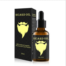 Load image into Gallery viewer, Natural Ginger oil Men Beard Growth Enhancer Facial Nutrition Moustache Grow Beard Shaping Tool Beard Care Products A16