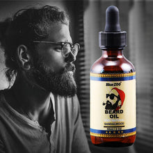 Load image into Gallery viewer, 60ml Organic Men Face Beard Oil 100% Natural Soften Oil Hair Growth Nourishing Cream For Beard Hair Grow New