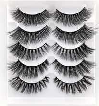 Load image into Gallery viewer, NEW 13 Styles 1/3/5/6 pair Mink Hair False Eyelashes Natural/Thick Long Eye Lashes Wispy Makeup Beauty Extension Tools Wimpers