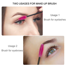 Load image into Gallery viewer, LKE 50Pcs Eyelash Brushes Makeup Brushes Disposable Mascara Wands Applicator Spoolers Eye Lashes Cosmetic Brush Makeup Tools