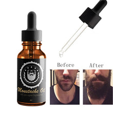 Load image into Gallery viewer, Natural Plant Organic Beard Oil Styling Nourishing Smooth Beard Growth Hair Lost Products For Men\&#39;s Gift New