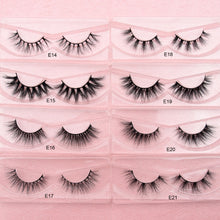 Load image into Gallery viewer, Visofree Mink Lashes 3D Mink Eyelashes 100% Cruelty free Lashes Handmade Reusable Natural Eyelashes Popular False Lashes Makeup