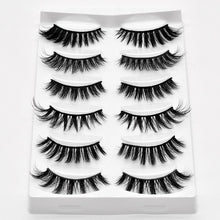 Load image into Gallery viewer, NEW 13 Styles 1/3/5/6 pair Mink Hair False Eyelashes Natural/Thick Long Eye Lashes Wispy Makeup Beauty Extension Tools Wimpers