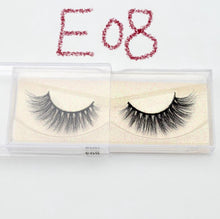 Load image into Gallery viewer, Visofree Eyelashes 3D Mink Lashes natural handmade  volume soft lashes long eyelash  extension real mink eyelash for makeup E01