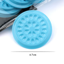Load image into Gallery viewer, Wholesale Glue Gasket Eyelash glue holder Adhesive Pallet Eyelash Extension glue pads stand on eyelash plastic glue holder