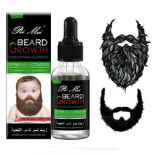 Load image into Gallery viewer, 30ml Natural Organic Beard Oil Beard Wax Hair Loss Products Leave-In Conditioner for Groomed Beard Growth Products