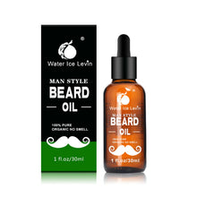 Load image into Gallery viewer, 100% Natural Men Beard Mustache Growth Repair Conditioner Beard Healthy Oil Moisturizing Beard Oil With Comb For Gift