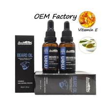 Load image into Gallery viewer, 30ml Men Beard Growth Oil Strengthen Thickens Healthier While Argan Oil Wax Boost Shine Maintain Beard Care Growth High Quality