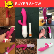 Load image into Gallery viewer, G Spot Dildo Rabbit Vibrator for Women Dual Vibration Silicone Waterproof Female Vagina Clitoris Massager Sex Toys For Women