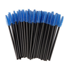 Load image into Gallery viewer, zwellbe New Good Quality Disposable 50 Pcs/Pack Eyelash Eye Lash Makeup Brush Mini Mascara Wands Brush Eyelash Extension Tool