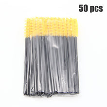 Load image into Gallery viewer, LKE 50Pcs Eyelash Brushes Makeup Brushes Disposable Mascara Wands Applicator Spoolers Eye Lashes Cosmetic Brush Makeup Tools
