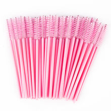 Load image into Gallery viewer, zwellbe New Good Quality Disposable 50 Pcs/Pack Eyelash Eye Lash Makeup Brush Mini Mascara Wands Brush Eyelash Extension Tool