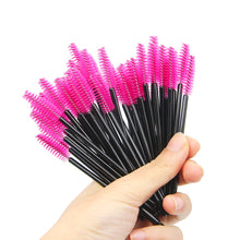 Load image into Gallery viewer, LKE 50Pcs Eyelash Brushes Makeup Brushes Disposable Mascara Wands Applicator Spoolers Eye Lashes Cosmetic Brush Makeup Tools