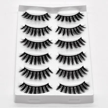 Load image into Gallery viewer, NEW 13 Styles 1/3/5/6 pair Mink Hair False Eyelashes Natural/Thick Long Eye Lashes Wispy Makeup Beauty Extension Tools Wimpers