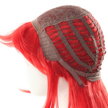 Load image into Gallery viewer, L-email wig LoL Lux Cosplay Wigs Battle Academia Prestige Lux Cosplay Wig Game Women Hair 70cm Long Red Synthetic Hair Perucas