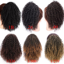 Load image into Gallery viewer, Drawstring Puff Afro Kinky Curly Ponytail African American Short Wrap Synthetic clip in Ponytail Hair Extensions AISI HAIR