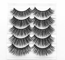 Load image into Gallery viewer, NEW 13 Styles 1/3/5/6 pair Mink Hair False Eyelashes Natural/Thick Long Eye Lashes Wispy Makeup Beauty Extension Tools Wimpers