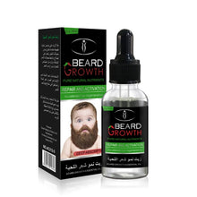 Load image into Gallery viewer, Natural Men Growth Beard Oil Organic Beard Wax Hair Loss Products Leave-In Conditioner for Groomed Growth Free Shipping