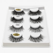 Load image into Gallery viewer, SEXYSHEEP 2/4 pairs natural false eyelashes fake lashes long makeup 3d mink lashes eyelash extension mink eyelashes for beauty