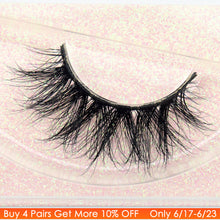 Load image into Gallery viewer, Visofree Mink Eyelashes 100% Cruelty free Handmade 3D Mink Lashes Full Strip Lashes Soft False Eyelashes Makeup  Lashes E11