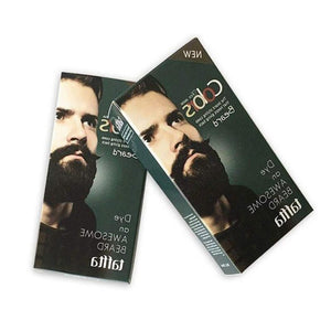 New Arrival Beard Color Cream Gel Long-Lasting Colorfast Non-Toxic No Stimulation Beard Dyeing Cream