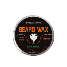 Load image into Gallery viewer, New 2019 New Men Beard Oil Balm Moustache Wax For Styling Beeswax Moisturizing Smoothing Gentlemen Beard Care