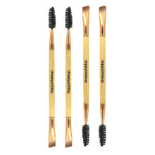 Load image into Gallery viewer, 2018 NEW Eyebrow Brush Beauty Makeup Wood Handle Eyebrow Brush Eyebrow Comb Double Ended Brushes Brushes Make Up 1031 X23 1.5 10