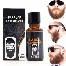 Load image into Gallery viewer, Men Beard Growth Essential Oil Nourishing Soft Beard Anti-Static Anti-Drying Beard Sideburns Oils
