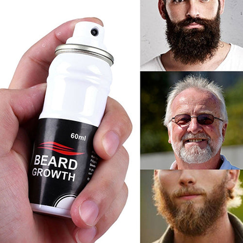 Original Beard Growth Spray 60ml Beard Grow 100% Natural Beard Growth Oil New Arrival