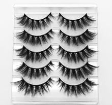 Load image into Gallery viewer, NEW 13 Styles 1/3/5/6 pair Mink Hair False Eyelashes Natural/Thick Long Eye Lashes Wispy Makeup Beauty Extension Tools Wimpers