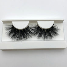 Load image into Gallery viewer, Mikiwi 25mm Long 3D mink lashes E01 extra length mink eyelashes Big dramatic volumn eyelashes strip thick false eyelash