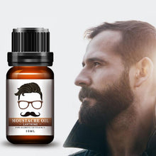 Load image into Gallery viewer, 10ml Natural Men Beard Oil for Styling Beeswax Moisturizing Smoothing Gentlemen Beard Care Conditioner Products