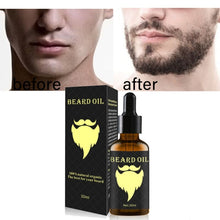 Load image into Gallery viewer, Natural Ginger oil Men Beard Growth Enhancer Facial Nutrition Moustache Grow Beard Shaping Tool Beard Care Products A16