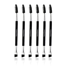 Load image into Gallery viewer, 2018 NEW Eyebrow Brush Beauty Makeup Wood Handle Eyebrow Brush Eyebrow Comb Double Ended Brushes Brushes Make Up 1031 X23 1.5 10