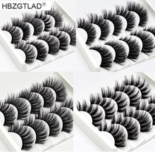 Load image into Gallery viewer, NEW 13 Styles 1/3/5/6 pair Mink Hair False Eyelashes Natural/Thick Long Eye Lashes Wispy Makeup Beauty Extension Tools Wimpers