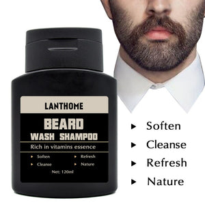 Vitamin Wash Shampoo Hair Beard Care Men's Gift Beard Assistance Machine Moisturiser Deep Cleansing Beard Products Recommend