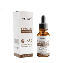 Load image into Gallery viewer, 30ml Natural Men Beard Care Essential Oils Beard Growth Soft Beard Oil Hair Loss Products