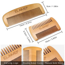 Load image into Gallery viewer, 6Pcs/Set Men Beard Care Kits Beard Wax/Oil/Comb/Brush/Scissor Beard Styling Tools Kits For Menu2018s Gift