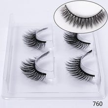 Load image into Gallery viewer, SEXYSHEEP 2/4 pairs natural false eyelashes fake lashes long makeup 3d mink lashes eyelash extension mink eyelashes for beauty