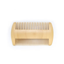 Load image into Gallery viewer, 3 Pcs Men Moustache Beard Comb Kit for Men Beard Mustache Bristles Beard Brush Pure Natural Schima Wood Comb Beard Stylish A16