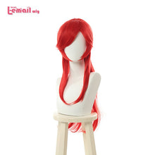 Load image into Gallery viewer, L-email wig LoL Lux Cosplay Wigs Battle Academia Prestige Lux Cosplay Wig Game Women Hair 70cm Long Red Synthetic Hair Perucas