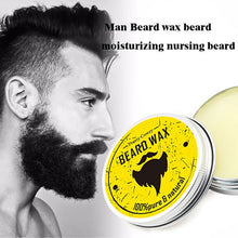 Load image into Gallery viewer, New 2019 New Men Beard Oil Balm Moustache Wax For Styling Beeswax Moisturizing Smoothing Gentlemen Beard Care