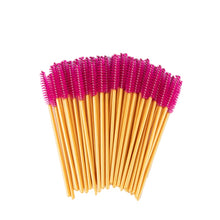 Load image into Gallery viewer, zwellbe New Good Quality Disposable 50 Pcs/Pack Eyelash Eye Lash Makeup Brush Mini Mascara Wands Brush Eyelash Extension Tool