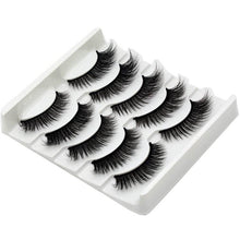 Load image into Gallery viewer, NEW 13 Styles 1/3/5/6 pair Mink Hair False Eyelashes Natural/Thick Long Eye Lashes Wispy Makeup Beauty Extension Tools Wimpers
