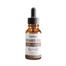 Load image into Gallery viewer, 30ml Natural Men Beard Care Essential Oils Beard Growth Soft Beard Oil Hair Loss Products